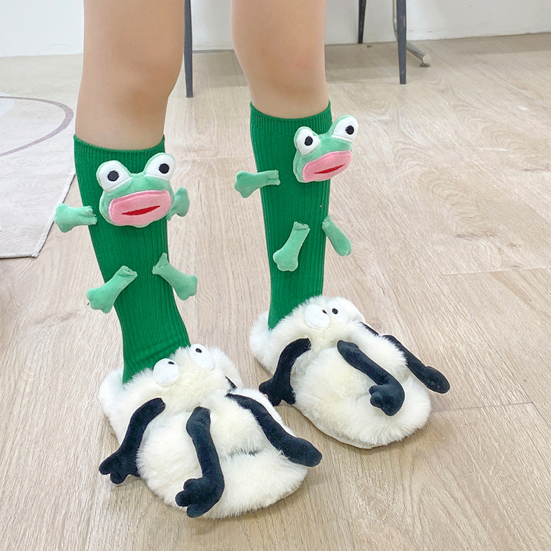 Cartoon Ugly And Cute Kid's Socks Children