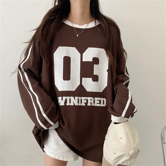 Round Neck Design Stitching Pullover And Fleece Sweater