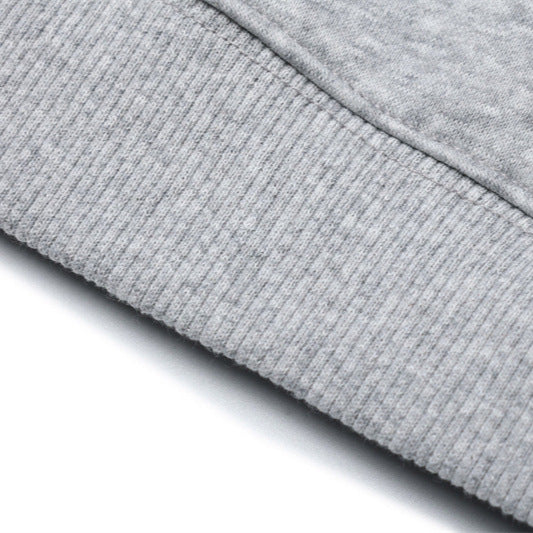 Retro High-end Street Spray Flower Design Neutral Heavy Hooded Couple Sweater Women