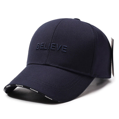 Letter Embroidered Baseball Cap All-match