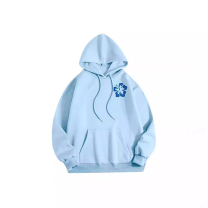 Thread Hoodie Printed Embroidered Sweater Women