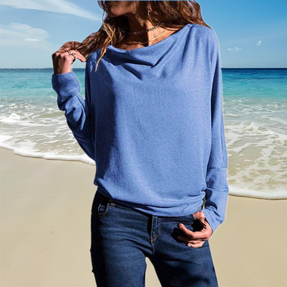 New Solid Color Loose Top T-shirt