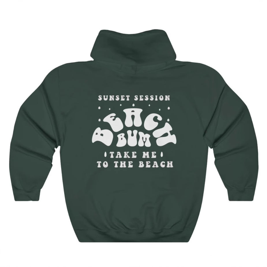 Hooded Men's And Women's Same Printed Sweater