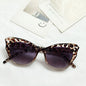 European And American Cat Eye Sun Glasses Jelly Color