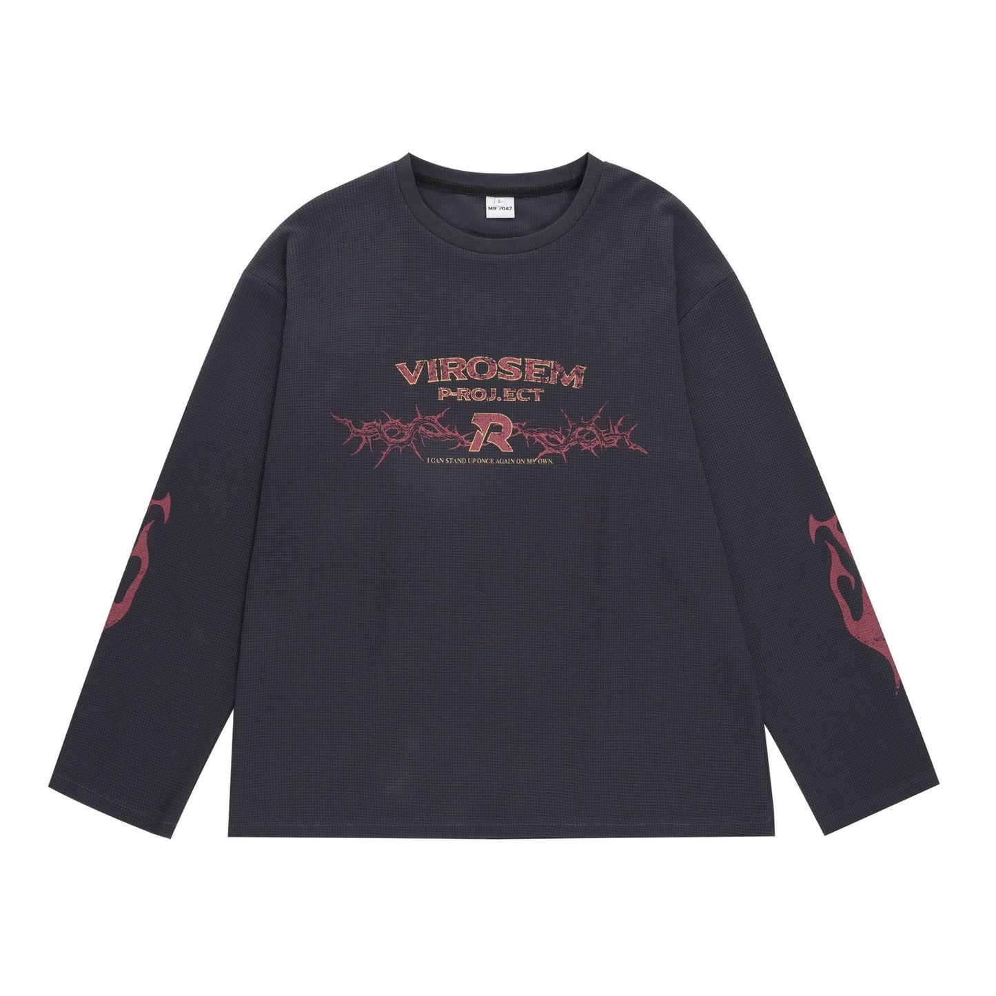 American Vintage Street Trendy Loose All-match Long-sleeved T-shirt