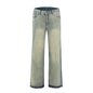 American Style Street Fashion High Street Personality Denim Trousers