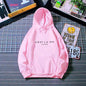 Women's Letter Printed Hoodie Coat