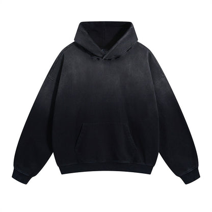 Men's And Women's Trendy Autumn And Winter High Street Damage Loose-fitting Hoodie