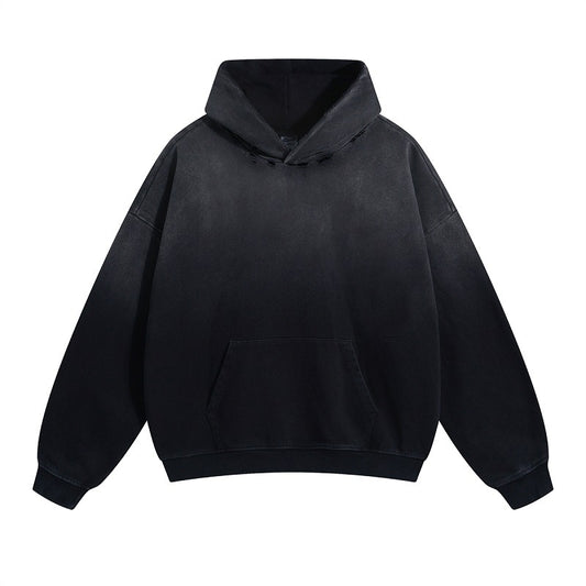 Men's And Women's Trendy Autumn And Winter High Street Damage Loose-fitting Hoodie