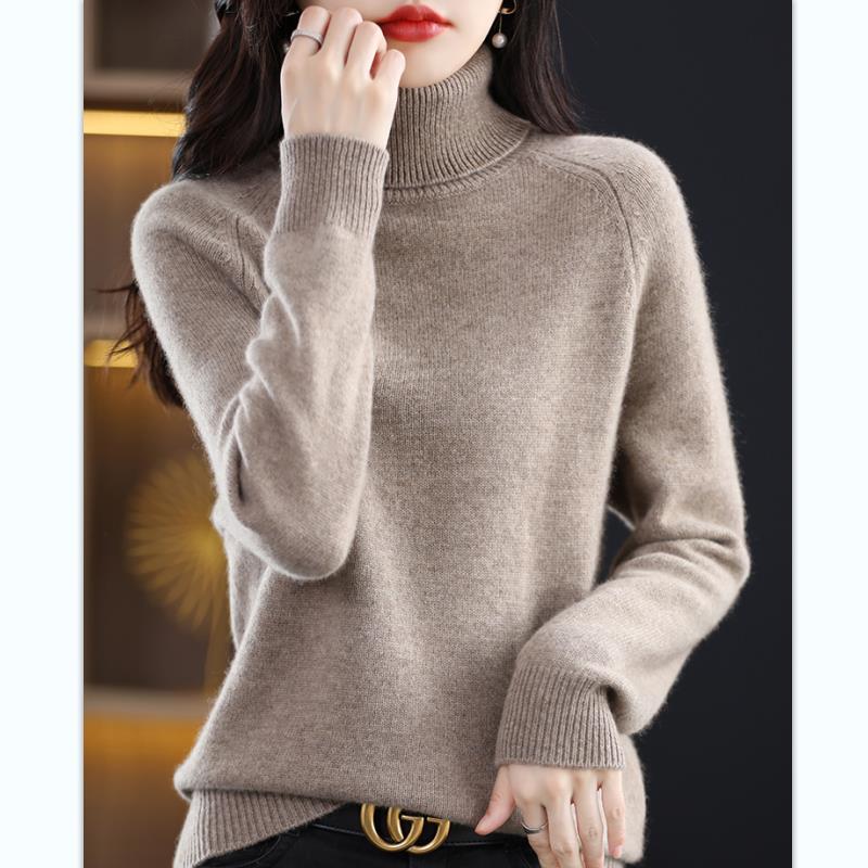 Women's Loose Plus Size Thick Long-sleeved Sweater