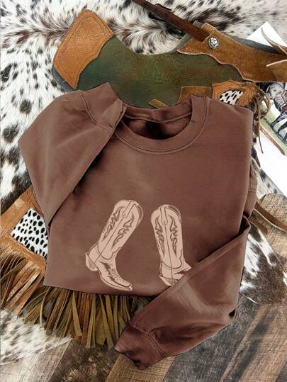 Casual Minimalist Western Style Ox