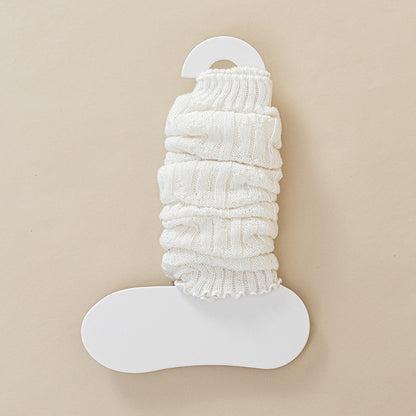 Knitted Long Wool Bunching Socks