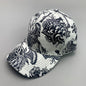 Korean Style Pure Leather Printing Baseball Caps