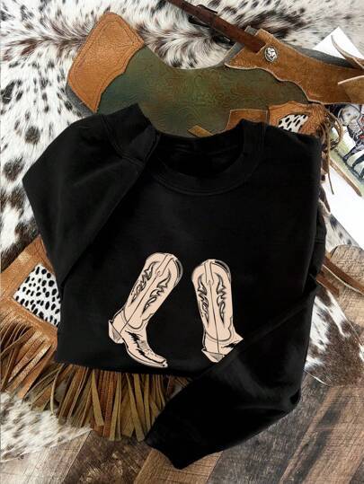 Casual Minimalist Western Style Ox