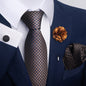 Men's Tie Suit Pocket Square Combo 8