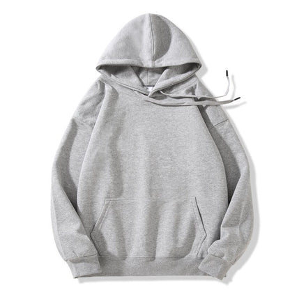 Loose Fashion Hooded Couple Coat