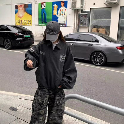 Personality Men's And Women's Retro Top