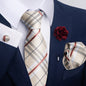 Men's Tie Suit Pocket Square Combo 8