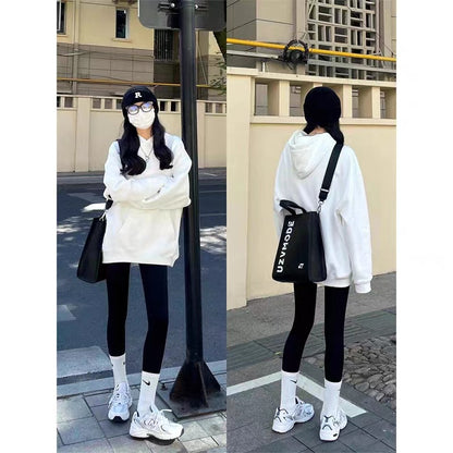 Loose Fashion Hooded Couple Coat