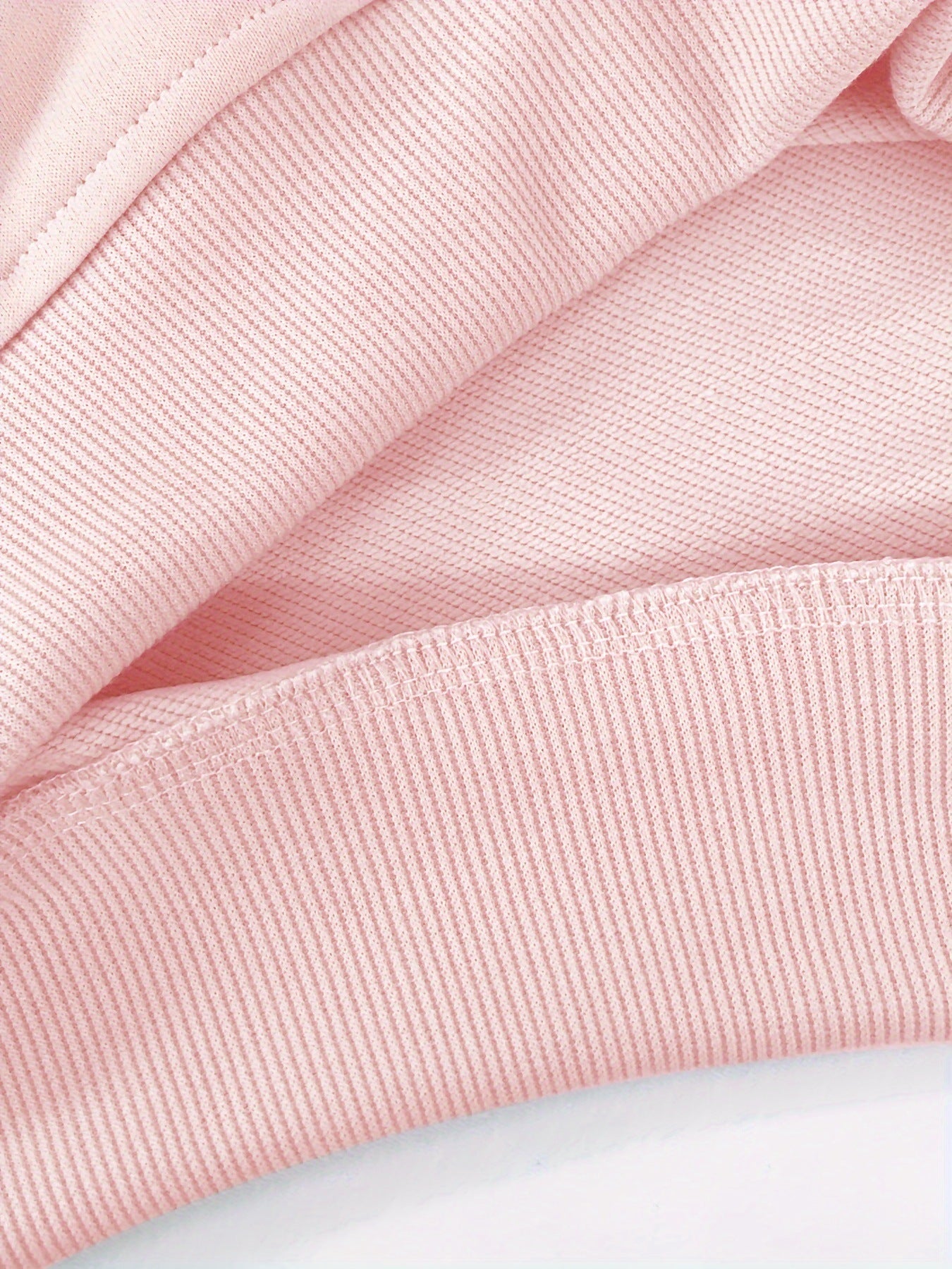 Bow Pattern Printing Pullover Sweater