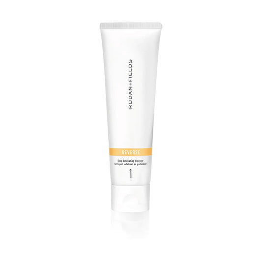 Rodan + Fields Reverse Deep Exfoliating Cleanser | 125 mL | Exfoliating Face Wash with Glycolic Acid and AHAs | Daily Facial Scrub | Exfoliating Skin Care
