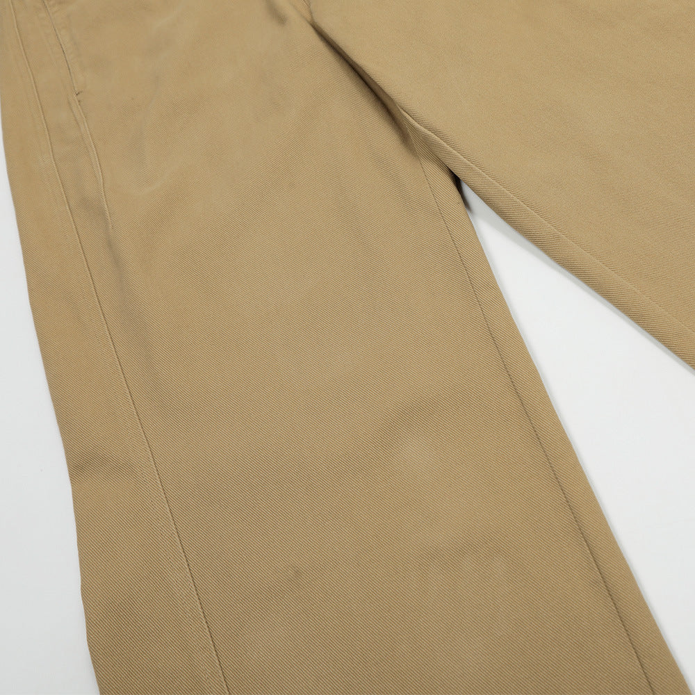 Men's American-style Solid Color Overalls