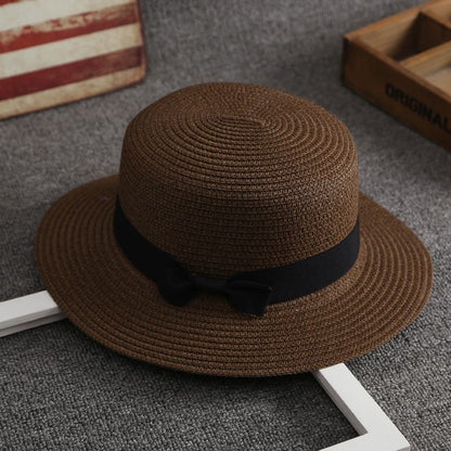 Summer Sun-proof Vacation Bowknot Top Hat