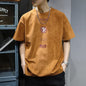 American-style Heavy Short-sleeved T-shirt Men's Summer High Sense