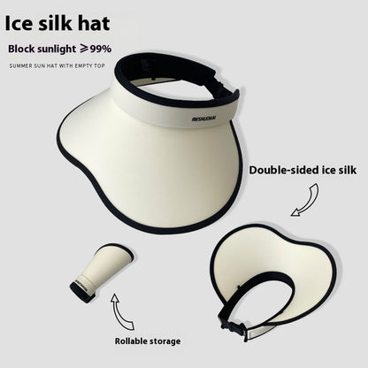 UV Protection Sunshade Female Sun Protection Hat Plus-sized