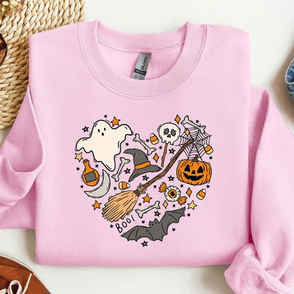 Cartoon Cute Halloween Sports Sweater