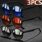 Women's Retro Polarized Round Colorful Film Sunglasses