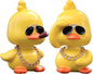 Cute Yellow Duck Car Ornaments Cool Duck Car Dashboard Decorations Shaking Head Doll
