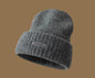 Girls Loose Design Woolen Cap Slimming Face-looking Small Warm Hat