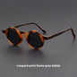Retro Handmade Tofu Pudding-frame Sunglasses Women's Retro Thick-frame Sunglasses