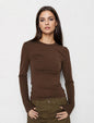 Shoulder Modal Stretch Tight Sports Long Sleeve