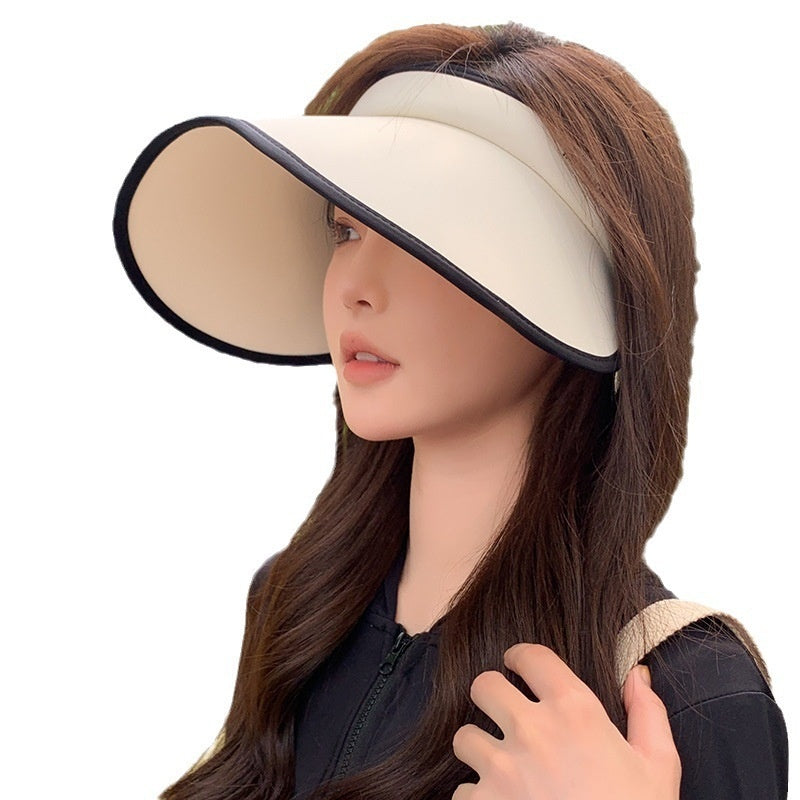 UV Protection Sunshade Female Sun Protection Hat Plus-sized