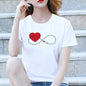 Personal Influencer Springsummer Casual Short-sleeved T-shirt For Women