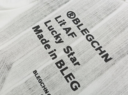 Retro Hand-painted Tie-dyed Long-sleeved T-shirt For Men