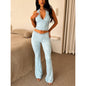 Women's Lace Athletic Clothing Blouse And Pants