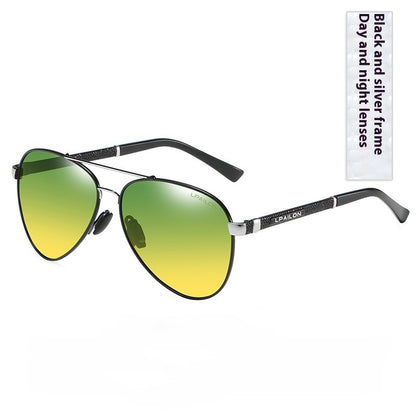 Day And Night Polarized Sunglasses Night Vision Glasses