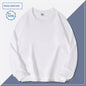 Men's Round Neck Hoodie Solid Color Couple's Shirt