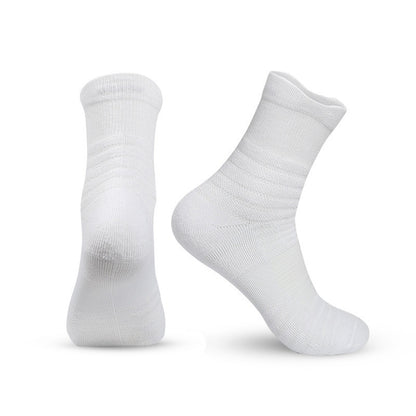 Professional Sports Running Fitness Basketball Skipping Rope Long Calf Compression Stockings Long Tube Breathable