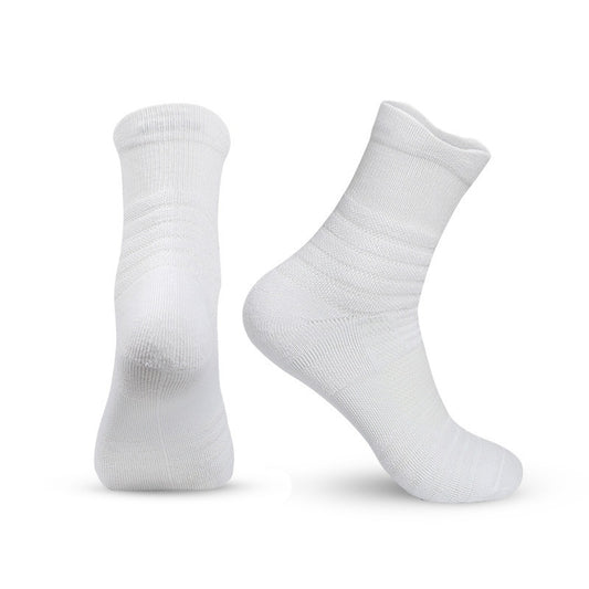 Professional Sports Running Fitness Basketball Skipping Rope Long Calf Compression Stockings Long Tube Breathable